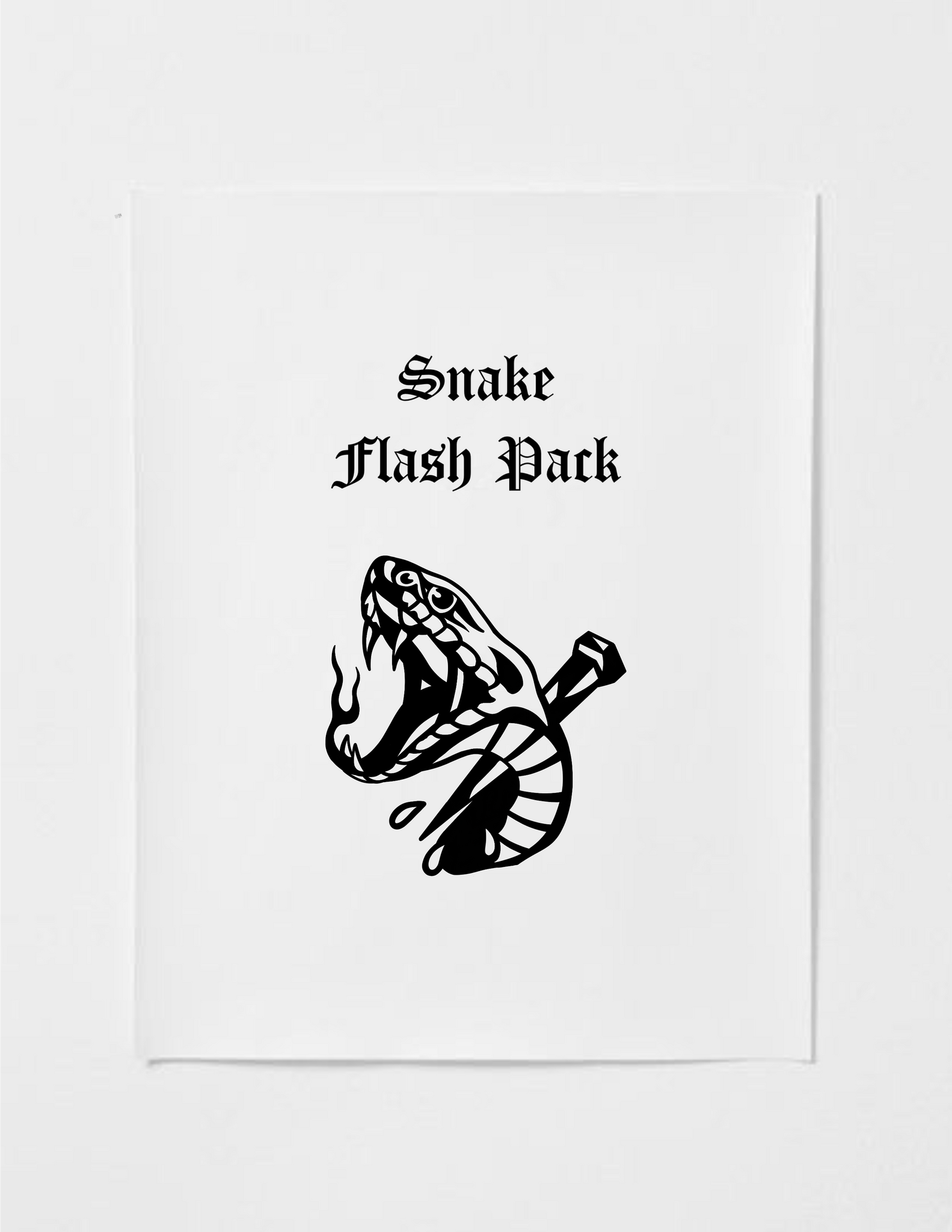 Snake Tattoo Flash Pack